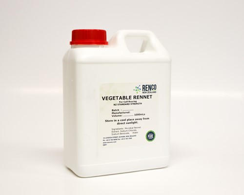 Renco Natural Vegetable Rennet for Calf Rearing 1 Litre