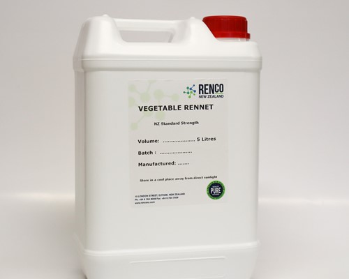Renco Natural Vegetable Rennet for Calf Rearing 5 Litre