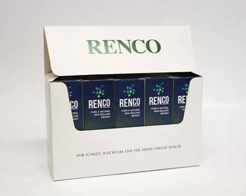 Renco Natural Calf Rennet for Junket & the Home Cheese Maker IMCU65 10 x 120ml