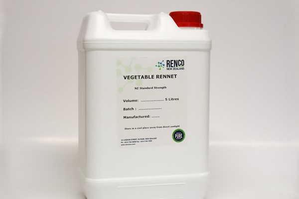 Natural Vegetable Rennet - 5 Litre